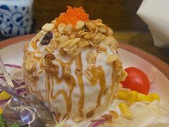 炸温泉蛋土豆泥沙律-仙隐小鹿料理食堂(沙市人信汇店)