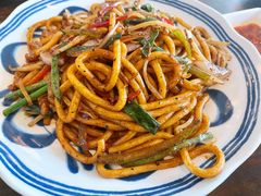 牛肉丝炒乌冬面-标记Jane's kitchen(平桥直街店)