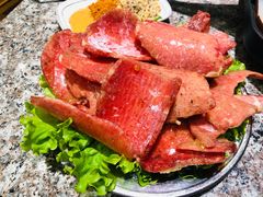 牦牛肉-宏宏无烟石板烧烤