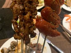 烤肉-天宇菲尔德·花园西餐厅·海鲜自助餐