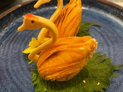 鲍鱼天鹅酥-白天鹅宾馆-玉堂春暖餐厅