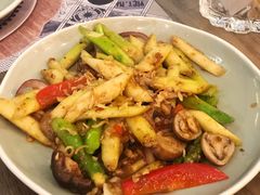 马拉盏炒芦笋-CHINCHIN 青青·泰国料理(万象食家店)