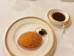 酿焗鲜蟹盖jpg-唐阁(香港朗廷酒店)