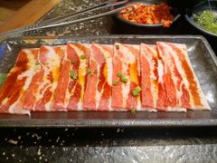 调味猪五花-九田家黑牛烤肉料理(石路天虹店)