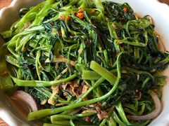 马拉盏炒通菜-大头虾越式风味餐厅(光明广场店)