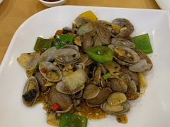 豉汁尖椒炒花甲-旺富东海大酒楼(海鲜街店)