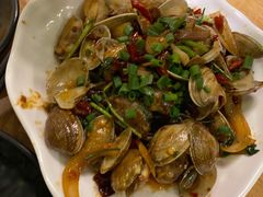 爆炒花蛤-游园觅食记夜市·小龙虾大排档