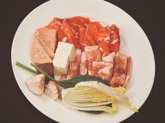 【晚餐】火锅食材拼盘-浙江宾馆·花园餐厅·自助餐厅·茶吧