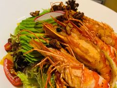 鳄梨大虾沙拉-at cafe 意大利餐厅(集美店)
