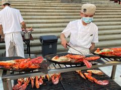 自助取餐区-海角轩·三亚文华东方酒店