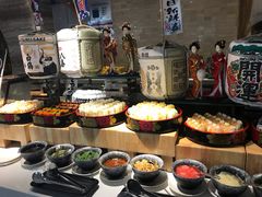 自助取餐区-威珀斯酒店·珀萃美食餐厅 | 海鲜刺身·现烤生蚝·特色烤肉