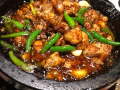 酱爆石锅蛙-绿茶餐厅(松江万达店)