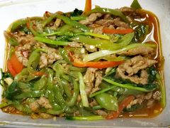 香菜炒牛肉丝-新新湘菜馆(新中街二条店)