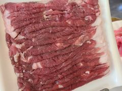 水爆手切精选羊腿肉-京门老爆三·铜锅涮肉 爆肚(望京店)