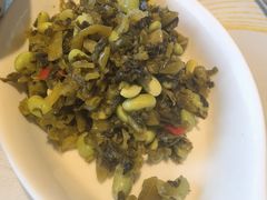 雪菜毛豆-沈厅酒家(周庄店)