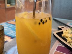 柠檬百香果肉汁-大头力茶餐厅(花都融创茂店)