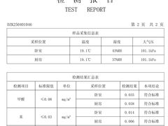 -科立恩进口除甲醛甲醛检测