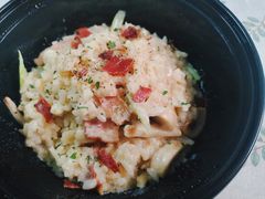 火腿蘑菇芦笋烩饭-JANS意式简餐厅·惠灵顿牛排