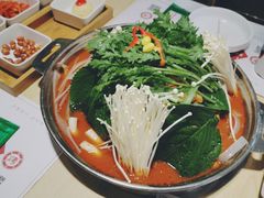 干白菜脊骨火锅-韩香福脊骨汤锅(上杭路店)