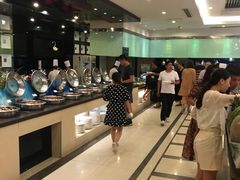 自助取餐区-海天一色海景自助餐厅(西港花园店)