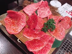 環遊牛身一週拼盤-俺的焼肉(銀座9丁目店)