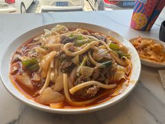 炒肉片拌面-兰州马子禄牛肉面(文景公园店)