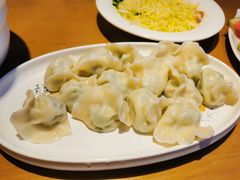 青椒鸡蛋黄瓜水饺-天怡興·百年蒸饺(中心书城店)