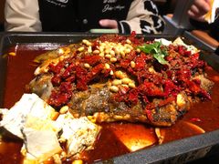 -探鱼·鲜青椒爽麻烤鱼(银泰城店)