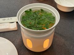 菊花脑鸽蛋汤-江宴楼·鱼鲜十二味(新城科技园舜禹大厦店)