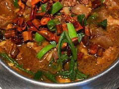 香辣牛筋头巴脑锅-95号酱骨·一块豆腐(展春园西路店)
