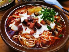 腊肉豆花面-袁家豆腐