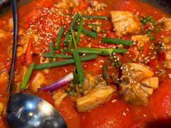 -贵州辣子鸡番茄鸡