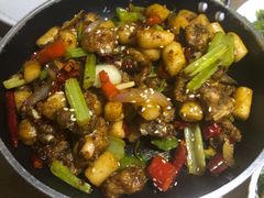 干锅牛蛙-小菜园新徽菜(滁州苏宁店)
