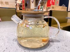 菊花茶-羊来顺冰煮鲜羊铁锅烀羊肉(八卦岭店)