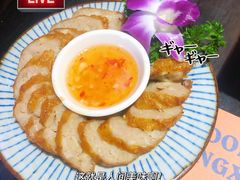 脆嫩鸡肉卷-老表记广西宵夜螺蛳鸭脚煲(西大店)