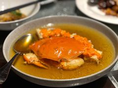 鸡油花雕蒸三门蟹-杭州西子湖四季酒店·金沙厅