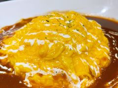 日式肉汁芝士蛋包饭-Ufufu cafe(天神巷店)