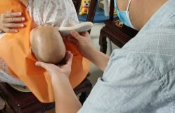 -龙文宝贝上门婴儿理发满月剃胎毛(普陀店)