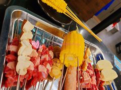 牛肉串-老吕涮羊肉•东北原味烧烤•大油边•烤鱼(五角场店)