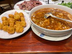 素丸子➕酸辣汤-潘佳驴肉(天齐庙北门店)