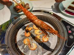 -绿岛港轩海鲜烤肉涮锅自助餐厅