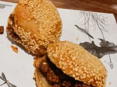 肉沫芝麻烧饼-四季民福烤鸭店(望京南湖东园店)