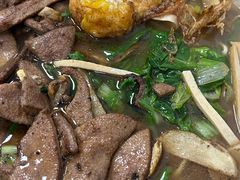 猪肝汤面加香干加荷包蛋-无名氏面馆(邮电路店)