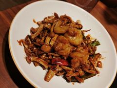 XO酱爆白玉菇虾仁-大树餐厅(益田假日店)