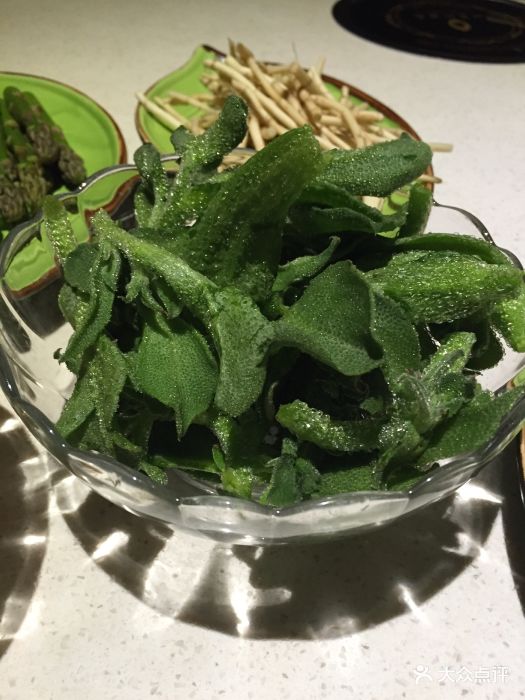 一叶一世界藏茶蔬食火锅(红牌楼店)非洲冰草图片 - 第2144张