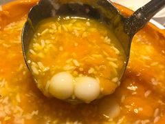 南瓜酒酿小圆子-玫瑰厅上海菜(兴国路店)