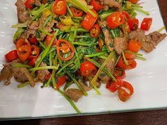 辣炒黄牛肉-张果佬年糕卷(科巷店)