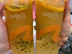 百香果柠檬蜜摇摇冻大杯-CoCo都可(合生汇店)