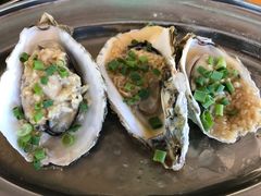 蒜蓉蒸生蚝-红月湾海鲜饭店•沙滩海景(双月湾店)