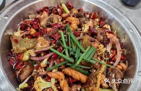 Dry Pot Pork Ribs and Chicken